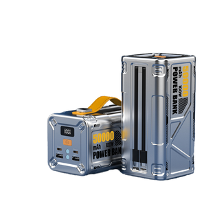 Trạm sạc năng lượng mặt trời di động 50000mAh bán buôn, tích hợp cáp, sạc được 6 thiết bị cùng lúc, PD100W, sạc nhanh 2 chiều cho laptop - Product Image 1