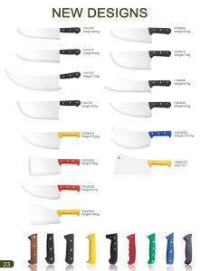 Couteau de boucher robuste en gros d'usine, hachette de <span class=keywords><strong>boucherie</strong></span> haute épaisseur, couteau de Ramadan avec manche en PP - Product Image 5