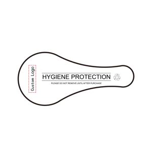 Pegatina Higiénica Personalizada de Vinilo Autoadhesivo Transparente Biodegradable para Trajes de Baño, Bikini, Ropa Interior - Product Image 3