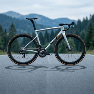 Vélo de route Copt 700c, cadre en carbone, 12 vitesses, freins à disque doubles, vélo de course - Product Image 3