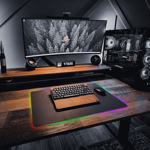 Alfombrilla de ratón RGB al por mayor, alfombrilla de juego para ordenador, alfombrilla antideslizante para teclado de Jugador - Product Image 6