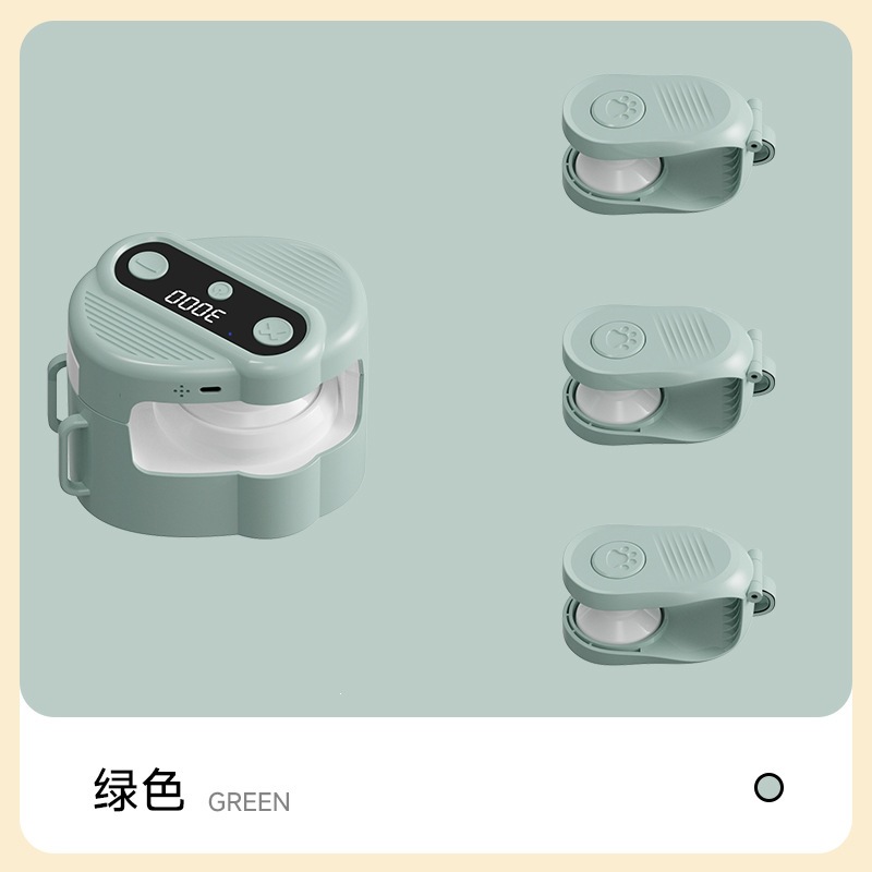 Chasseur de chat télécommandé à appels d'oiseaux (vert)