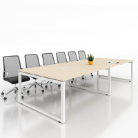 Meubles de bureau table de conférence cadre métallique 240cm pieds de cadre de table de réunion