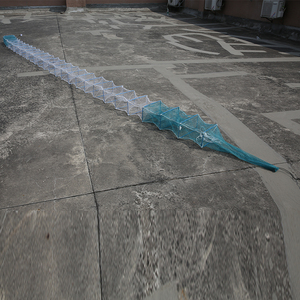 Nhà Máy Bán Lồng Nuôi Tôm Hùm Câu Cá Hồ Lưới PE Hình Chữ Nhật Giá Rẻ Có Thể Gấp Lại Được. - Product Image 3