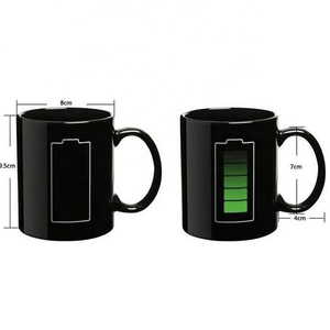 La magia de calor revelar cambiando de Color negro de café de cerámica de la <span class=keywords><strong>foto</strong></span> de la <span class=keywords><strong>taza</strong></span> - Product Image 4