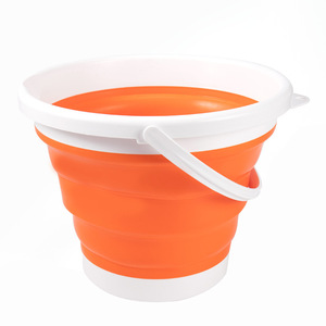 Cubo portátil plegable de gran capacidad para acampar al aire libre, pesca, cubo plegable para el hogar - Product Image 2