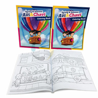 Impression de livres personnalisés, couverture souple, papier offset, livres de peinture, livre de coloriage pour enfants, activités d'apprentissage préscolaire