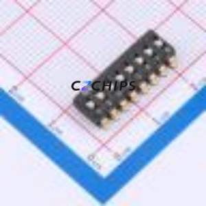 TSD108EZ DIP Switch SMD Switch Single Pole Single Throw 8 2.54mm 25mA - Product Image 1