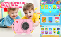 Tablet Infantil de 7 Pulgadas, Precio de Fábrica, Android 14.0, Quad-Core, 3GB+5GB RAM, 32GB ROM, 5.0MP, 180 °   Tableta Educativa para Niños con Cámara Giratoria