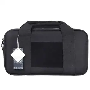 Tactical Portable Storage Dual Gun Bag Tool Holster Magazine Carry Case Range Handbag