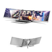 2026 Fabrieksgroothandel Nieuwe 16'' Laptop Drievoudige Draagbare Quad Monitor voor Windows Mac