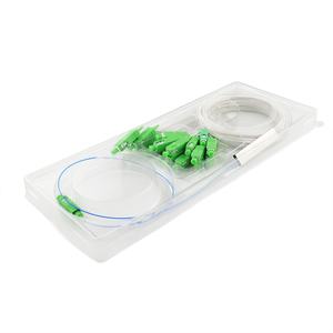 FTTH pasif 1x3 rak serat optik dudukan SC APC UPC 1 <span class=keywords><strong>2</strong></span> 4 8 16 32 64 128 /3 cara Plc Splitter - Product Image 6