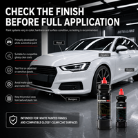Cire Nettoyante Blanche pour Peinture Automobile 298g 134g Soin Décontaminant pour Surfaces Ternies Application Manuelle Marque Privée OEM