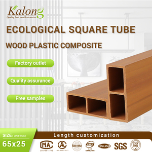 Rot Proof WPC Ống Vuông Phân Vùng Trần Cho Trang Trí Nhà - Product Image 2