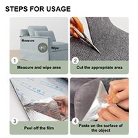 Tapis anti-griffures pour chat en polyester classique, adhésif, durable, pour intérieur, protection de meubles, en carton, à faire soi-même