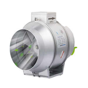 Ventilateur de conduit en ligne à pales en plastique silencieuses de 4 pouces <span class=keywords><strong>Extracteur</strong></span> <span class=keywords><strong>d</strong></span>'<span class=keywords><strong>air</strong></span> Moteur en cuivre à haute vitesse Économie <span class=keywords><strong>d</strong></span>'énergie <span class=keywords><strong>D</strong></span>ébit mixte Personnalisable OEM - Product Image 3