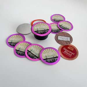 Rỗng keurig <span class=keywords><strong>k</strong></span> <span class=keywords><strong>cup</strong></span> với bộ lọc và Espresso cà phê viên nang với logo in Foil seal Nắp - Product Image 2