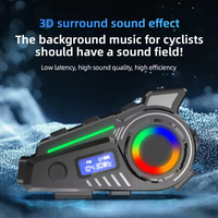 Helm Motor K19 dengan Headset Nirkabel, Kamera, Radio FM & Layar LCD