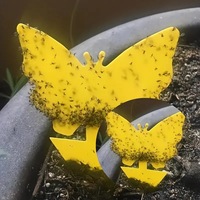 Pièges collants jaunes double face à forte adhérence, plusieurs tailles, pour tous les insectes volants