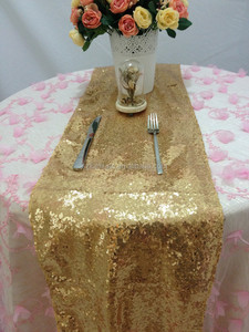 Beautiful <strong>Red</strong> Sequin Table <strong>Runners</strong> Custom Wedding Decorative Table <strong>Runner</strong> - Product Image 5