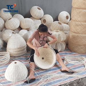 Hot bán buôn Việt Nam FBA tre đèn <span class=keywords><strong>Shade</strong></span> trang trí nội thất Chụp đèn Mặt dây chuyền đèn cho Nhà hàng - Product Image 6