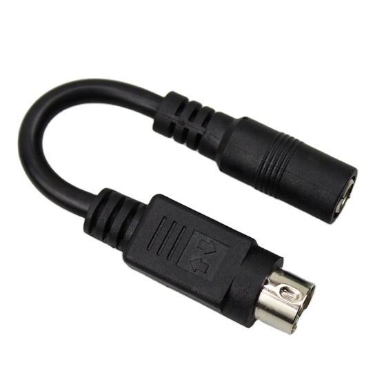 4Pin Mini DIN Male to 5.5x2.1mm DC Jack Cable Adapter Power Cable