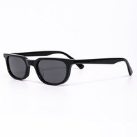 Lunettes de soleil de luxe 2513 en acétate de haute qualité, monture petite, motif écaille vintage, verres polarisés TAC, personnalisables avec logo, pour femmes et hommes