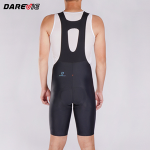 Darevie Oem Odm cuissard de cyclisme homme noir personnalisé cuissard une pièce sans couture bavoir de cyclisme italie Interface élastique Wallone Pad - Product Image 5