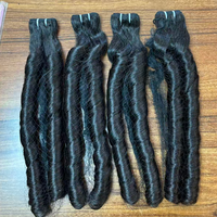 Extensions de cheveux vierges vietnamiennes en vrac, alignées sur les cuticules, à prix de gros, vague lâche, perruques en cheveux humains, produits de cheveux vierges
