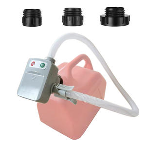 Bomba de aceite de plástico para exteriores con batería 4AA y manguera doméstica de baja presión de 2.4G/L para agua y combustible - Product Image 2