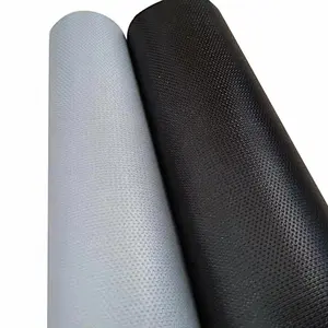 0.5mm 17oz Thermal Insulation Fiber Glass Fabric With Black Silicone Rubber Coated High Temperature Fiberglass Cloth
