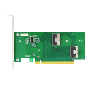 CNS42PE16 	 4 กิกะไบต์/วินาที 	 2*SFF8654 X8 	 คอนโทรลเลอร์ PCIe3.0 X16 NVMe - Product Image 1