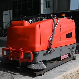 Machine de nettoyage professionnelle électrique autoportée pour sols, avec alimentation manuelle, pour usage domestique et agricole - Product Image 4