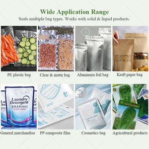 Machine à sceller les sachets en plastique avec aspiration continue d'air (Selladora Continua De Banda Con Aire) - Product Image 3