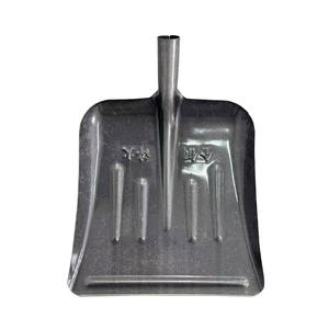 <span class=keywords><strong>Pelle</strong></span> <span class=keywords><strong>de</strong></span> nettoyage pour fumier <span class=keywords><strong>de</strong></span> vache et <span class=keywords><strong>de</strong></span> céréales en acier au manganèse, lame carrée en acier inoxydable, tête plate, construction en acier épaissi - Product Image 5