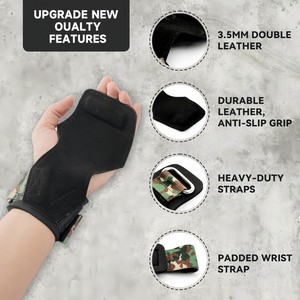 Muñequeras Deportivas Ajustables de Neopreno Transpirable de 3 mm con Logotipo Personalizado al por Mayor, Muñequeras de Soporte para Levantamiento de Pesas para Gimnasio y Fisicoculturismo - Product Image 2