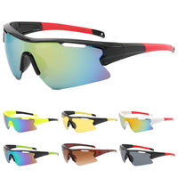 Lunettes de soleil TR90 semi-cerclées pour VTT, cyclisme et course à pied, verres polarisés anti-lumière bleue UV400, protection sportive extérieure