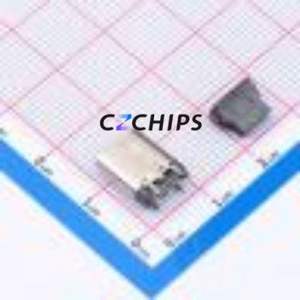 HC-TYPE-C-24P-VS10.45-5A-01 USB Connector SMD Connector Type-C USB 3.1 Female Vertical Mount - Product Image 2