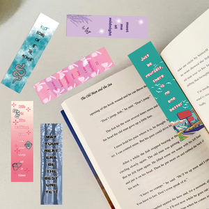 Marcapáginas Adecuado para niños Lectura Marca una variedad de aroma Personalizable Psicólogo Marcapáginas - Product Image 3