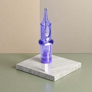 <span class=keywords><strong>Agujas</strong></span> de microblading permanentes pequeñas moradas con línea de corte integrada especial transfronteriza, <span class=keywords><strong>agujas</strong></span> de tatuaje de acero inoxidable 316 - Product Image 1