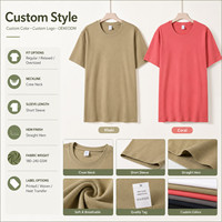 Camiseta Unisex de Cuello Redondo Talla Grande 4XL, Logotipo Personalizado, Tejido Suave y Transpirable, 100% Algodón Supima, Venta al Por Mayor para Hombre y Mujer