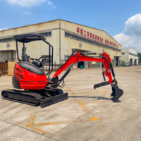 Mini-excavatrice sur chenilles 08t, norme Euro 5, moteur de marque importée, personnalisable