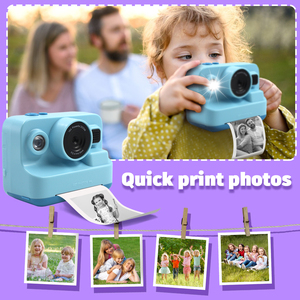 K8 Ảnh Tự Sướng Video Kỹ Thuật Số Máy Ảnh Cho Trẻ Mới Biết Đi 2.4Inch Màn Hình 1080P Video 16X Ngay Lập Tức In Máy Ảnh Cho Trẻ Em Giáng Sinh Quà Tặng Sinh Nhật - Product Image 3