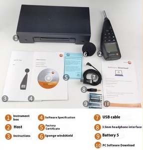 Testo 816-1 Decibel Tester Industrial Grade Electronic Sound Level Meter Noise Meter Testing Equipment for Measurement Testo 816 - Product Image 2