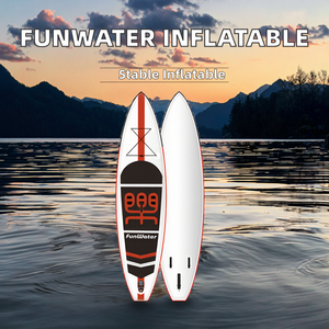 Planche à pagaie <span class=keywords><strong>gonflable</strong></span> en PVC Gladiator SUPFW03A pour lacs et rivières - Yoga aquatique pour hommes - Product Image 2