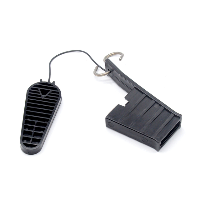 MT-1711-F FTTH Anchor Clamp Optical Fiber Wire Cable Tension Clamp S Type Galvanized Hook Fiber Optic Tension Clamp