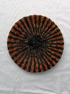 Plus haute qualité israël moucheté teinture tricoté élastique en peluche béret casquette hiver chaud femmes israël béret cravate teinture bérets pour les filles - Product Image 5