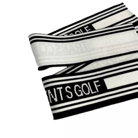 Poignets en tricot à col côtelé jacquard en matériau écologique personnalisé en usine