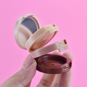 Biểu tượng tùy chỉnh nhiều lớp Stackable ép bột Blush nhỏ gọn trống Blush nhỏ gọn bột trường hợp trống Blush nhỏ gọn bột hộp - Product Image 1