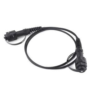 ODVA disetujui FTTA <span class=keywords><strong>Fiber</strong></span> 40G 100G 8 12 24core kabel optik MPO MTP konektor untuk 5G <span class=keywords><strong>RRU</strong></span> BBU <span class=keywords><strong>CPRI</strong></span> luar ruangan tahan air - Product Image 6